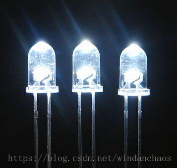 通电的二极管111